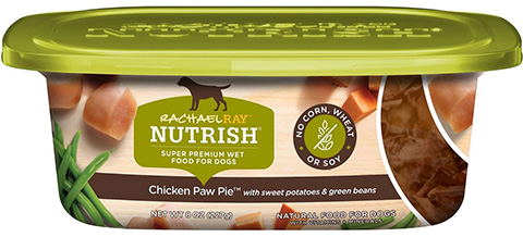 Rachael Ray Nutrish Chicken Paw Pie Wet Dog Food