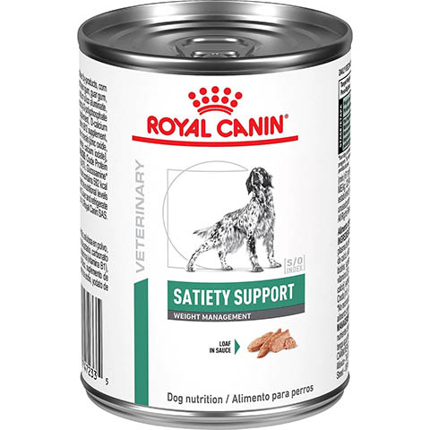 Royal Canin Veterinary Diet Adult Satiety Support Weight Management Loaf in Sauce Canned Dog Food