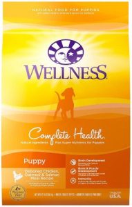 Wellness Complete Health Natural Dry Puppy Food, Chicken, Salmon & Oatmeal